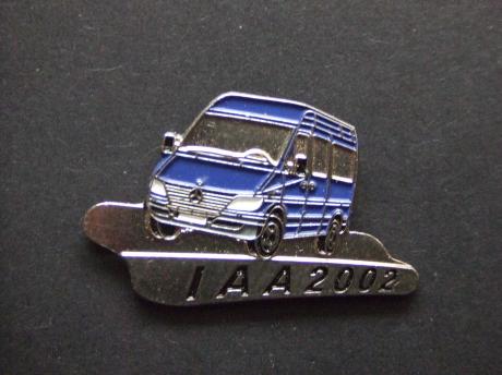Mercedes bestelbus IAA tentoonstelling 2002